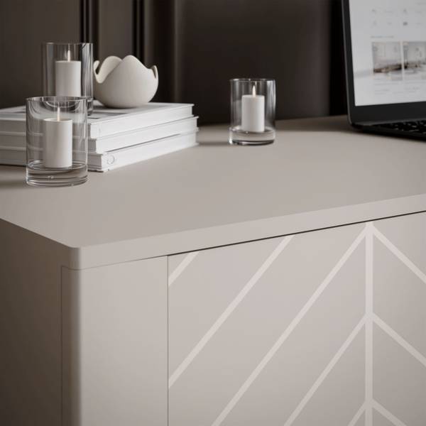 Schreibtisch LUMI Beige