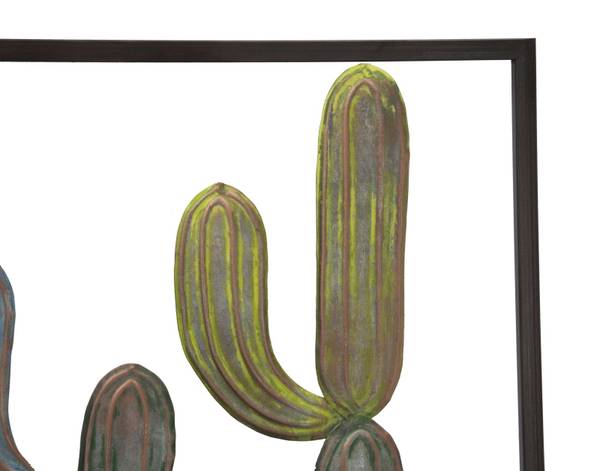 Objets muraux Cactus Métal - 1 x 50 x 50 cm