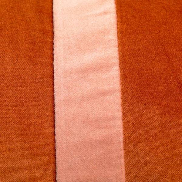 Kissenbezug Pippa Orange - Textil - 50 x 30 x 15 cm