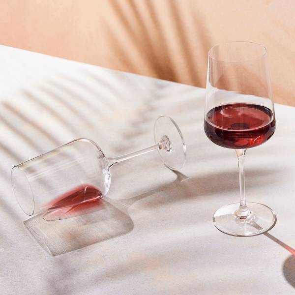 Rotweingläser Infinity (Set 6) Klarglas - 10 x 24 x 10 cm