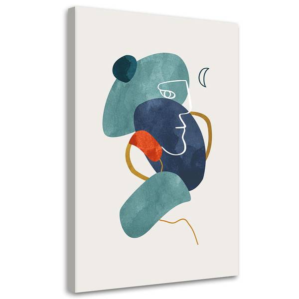 Kunstdruck Minimalistisch 80 x 120 cm