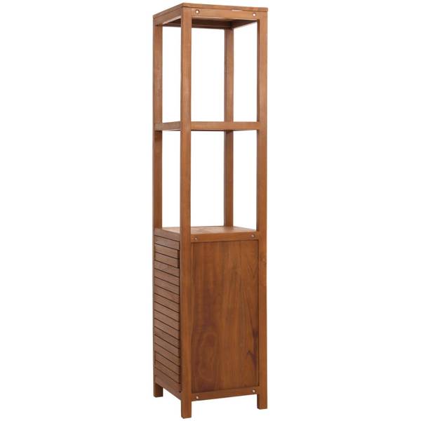 Regal M84 Braun - Teakholz - 40 x 180 x 40 cm