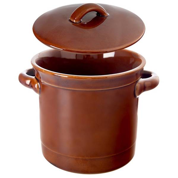 Gärtopf Braun - Keramik - 14 x 15 x 17 cm