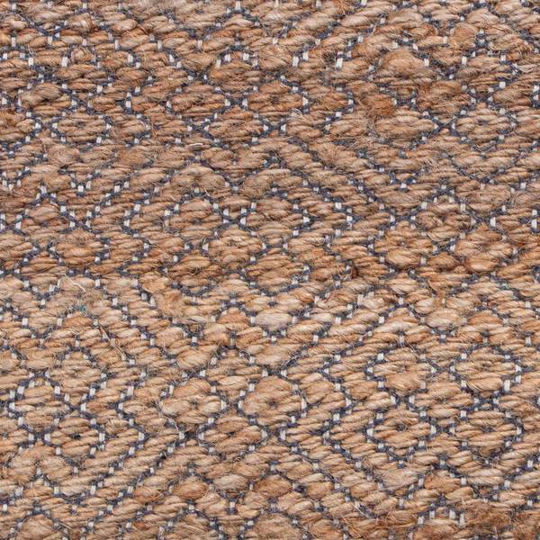 Kurzflorteppich Cosmo Braun - Rattan - 150 x 1 x 200 cm