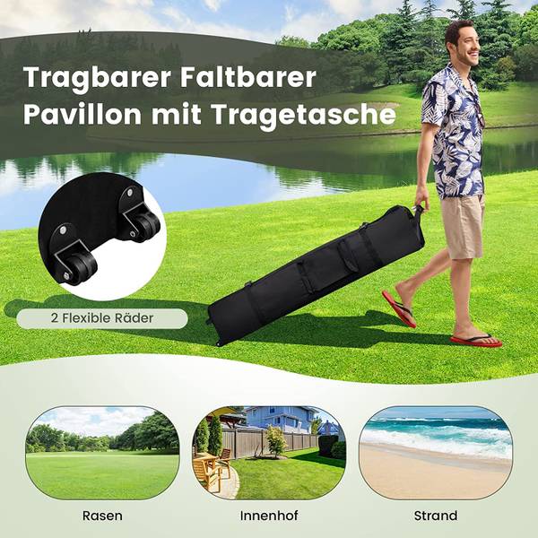 Gartenpavillon NP10828 Grau