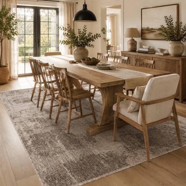 In- und Outdoor Teppich Carpetto Vintage Beige - 160 x 235 cm