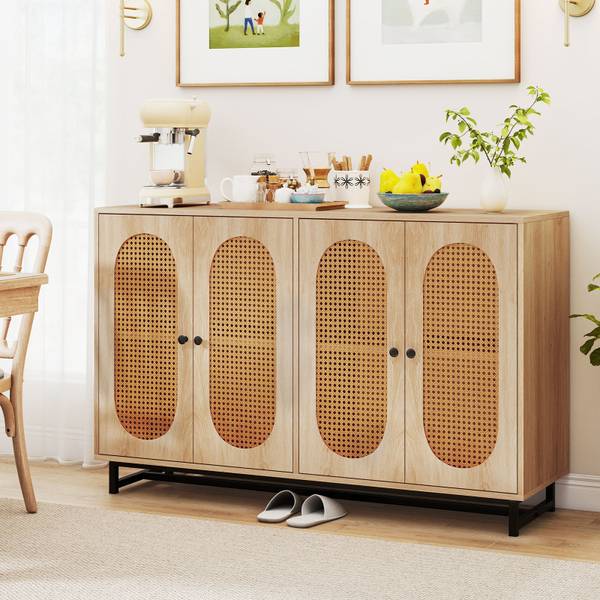Buffetschrank VH34217ZM Braun - Holzwerkstoff - 40 x 81 x 126 cm