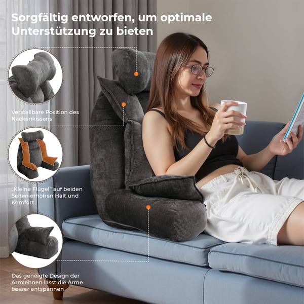 Stützkissen COMFORT Schwarz