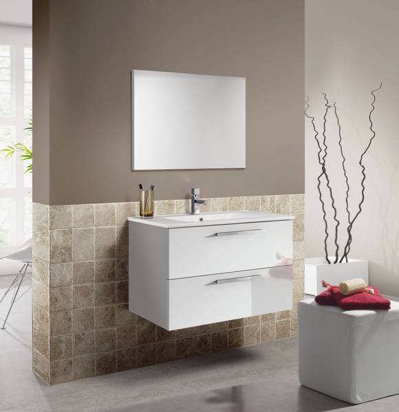 Badezimmermöbel Albino Weiß