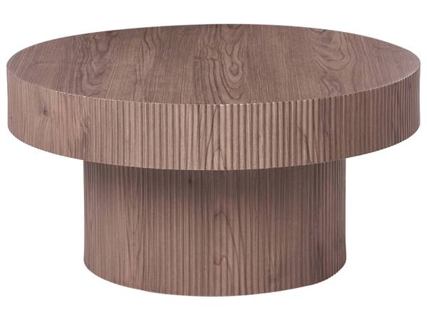 Couchtisch SEUL Braun - Holzwerkstoff - 80 x 38 x 80 cm