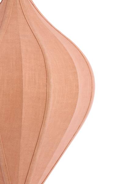 Pendelleuchte PASTO Pink - Textil - 36 x 44 x 36 cm