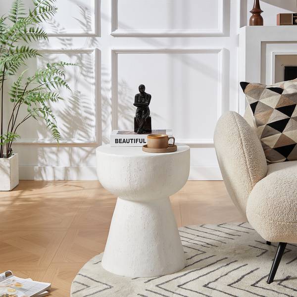 Beistelltisch SORSELE Weiß