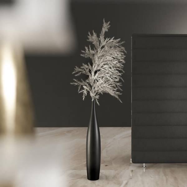 Vase Sevilla ESH018B Schwarz