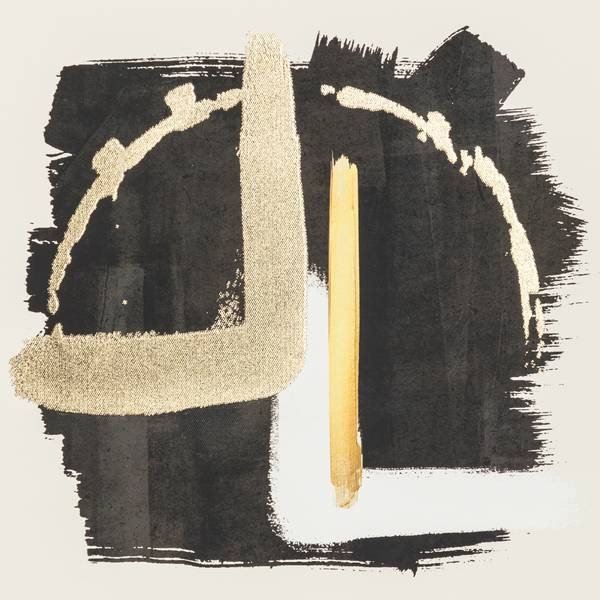 Bild mit Rahmen Muen Weiß - Kunststoff - Massivholz - 50 x 50 x 5 cm