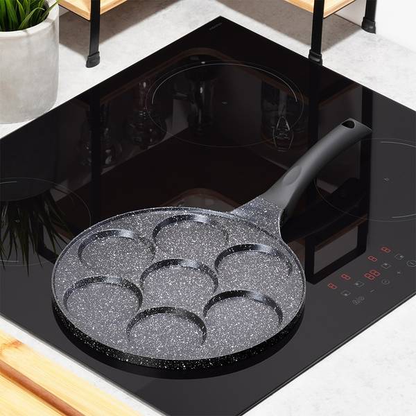 Spiegeleipfanne 199082 Schwarz - Metall - 26 x 6 x 46 cm