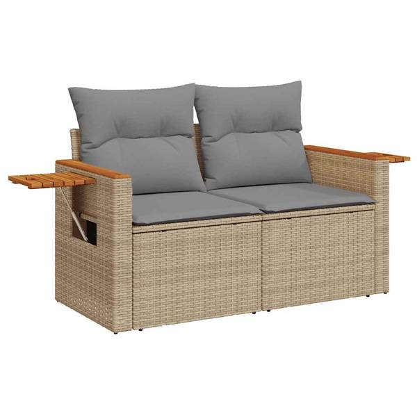 Garten-Lounge-Set 3037333-2 (10-teilig) Beige - Grau