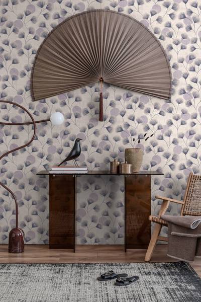 Vliestapete 791512-GU Grau - Kunststoff - 53 x 1 x 1005 cm