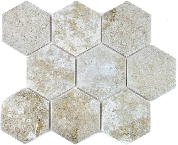 Mosaikfliesen CIM HX9 CU Grau - Keramik - 26 x 26 x 26 cm