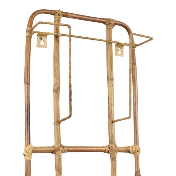 Zeitungsständer Bambus L Braun - Bambus - 30 x 96 x 10 cm
