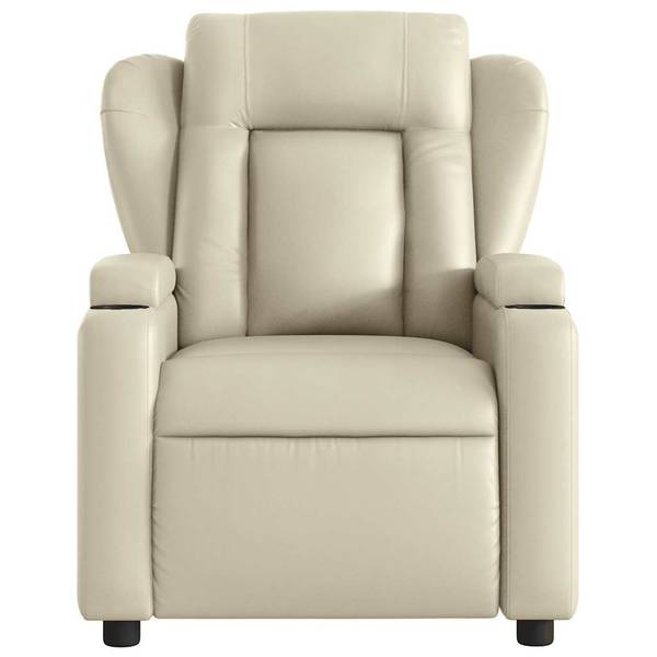 Fauteuil inclinable de massage 3032462 Crème - Blanc