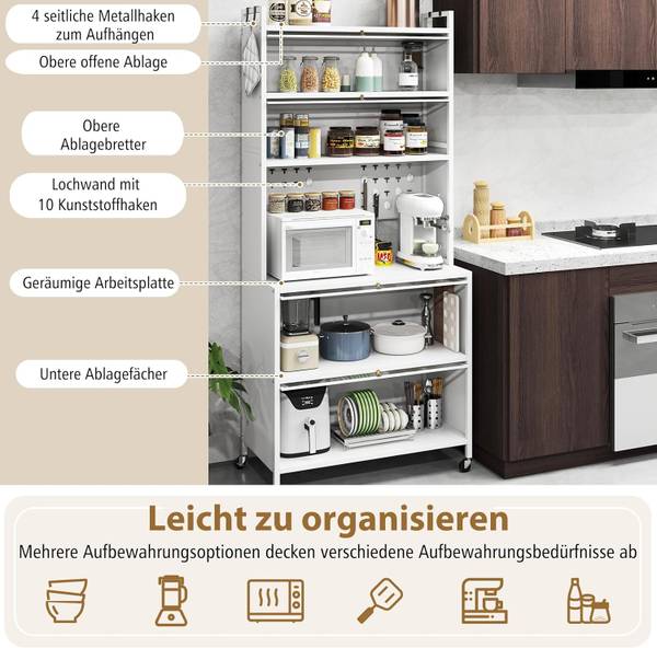 Küchenschrank VH34403 Weiß
