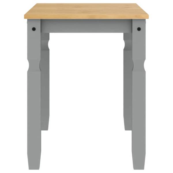 Esstisch XT3535 Grau - Massivholz - 60 x 75 x 112 cm