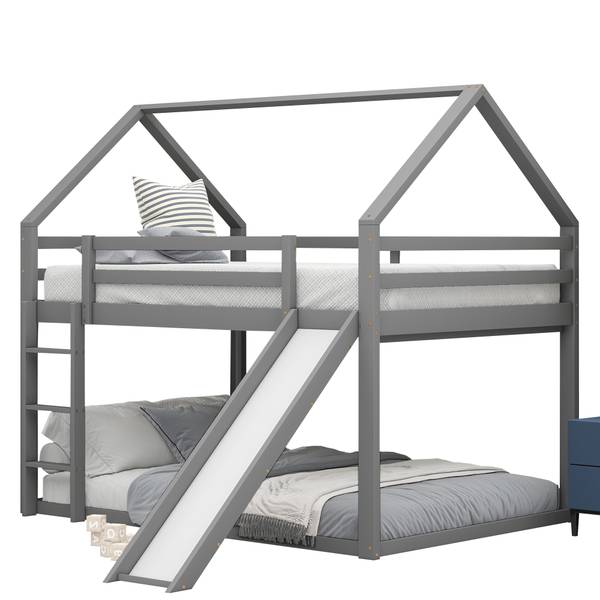 Kinderbett K-455 Grau