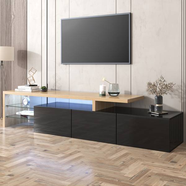 TV-Schrank M1764 Beige - Holzwerkstoff - 42 x 39 x 198 cm