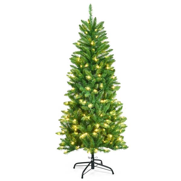 Weihnachtsbaum 53794026 Grün - Kunststoff - 1 x 1 x 1 cm