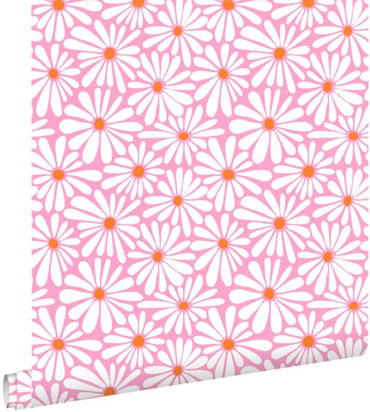 Tapete 131814 Orange - Papier - 50 x 900 x 50 cm