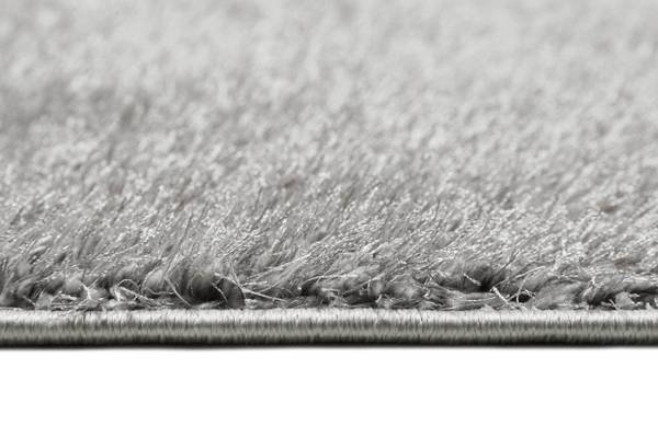 Hochflorteppich Swagger Shag Hellgrau - 200 x 290 cm