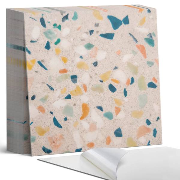Vinylfliese FarbenMix 20er-Set 20 x 20 cm