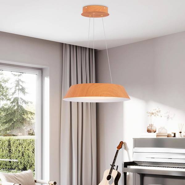 Deckenleuchte QG32330PQ-ZMDE Braun - Metall - 40 x 145 x 40 cm