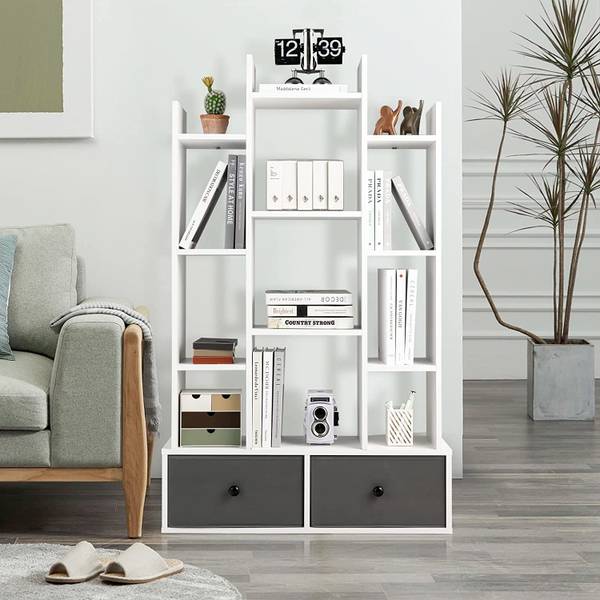 EUGAD Bücherregal Bücherschrank Standregal Würfelregal