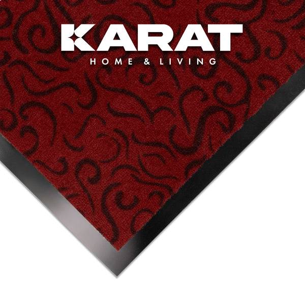 Schmutzfangmatte Samba Brasil Rot - Tiefe: 150 cm