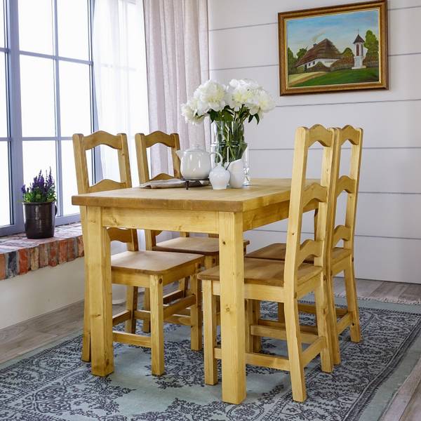Esstisch Vintage 80 x 160 cm