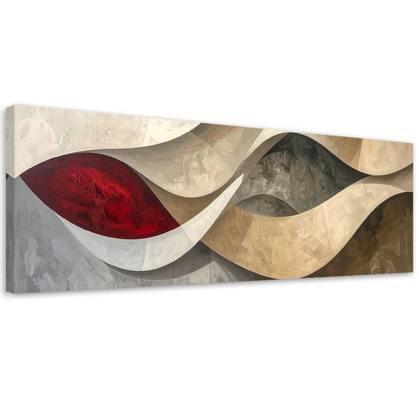 Wandbild Abstrakte Linien 90 x 30 cm