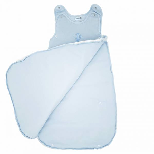 Verstellbarer Schlafsack 3-6 Monate Himmelblau