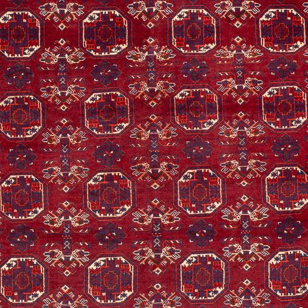 Orientteppich Oriental Grau - Naturfaser - 198 x 1 x 283 cm