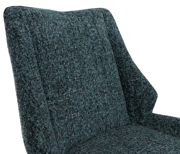 Esszimmerstuhl O48 (2er-Set) Schwarz - Grün