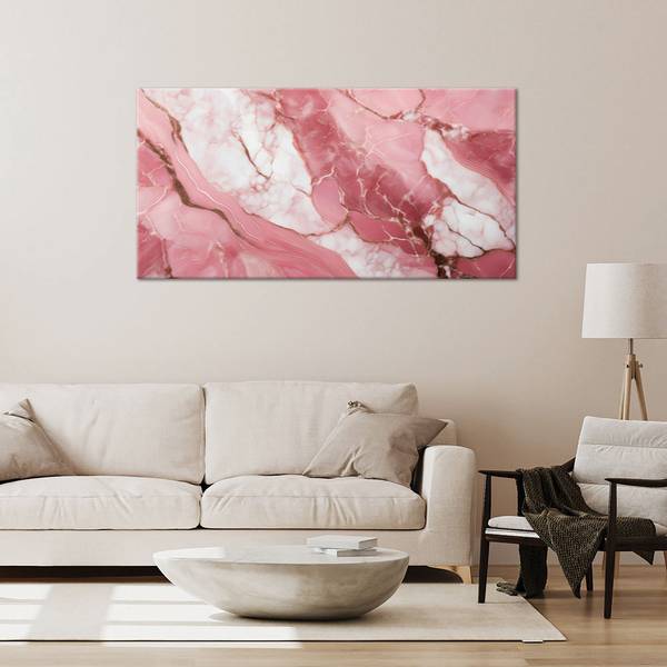 Wandbild Marmor 120 x 60 cm