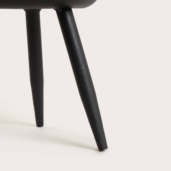 Blumenbeet BUUBLE Schwarz - Metall - 16 x 29 x 16 cm