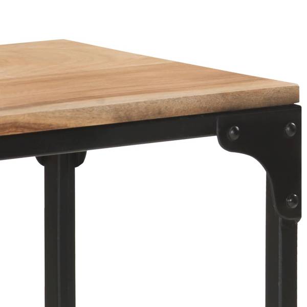 Couchtisch M603656 Braun - Massivholz - 30 x 75 x 90 cm