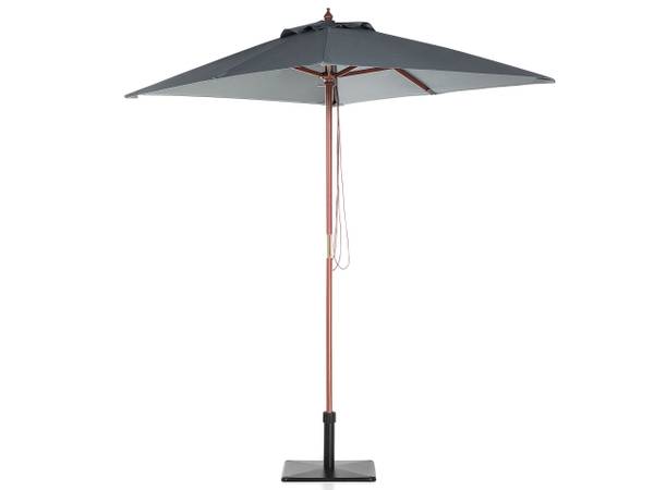 Marktschirm FLAMENCO Grau - Textil - 195 x 244 x 144 cm