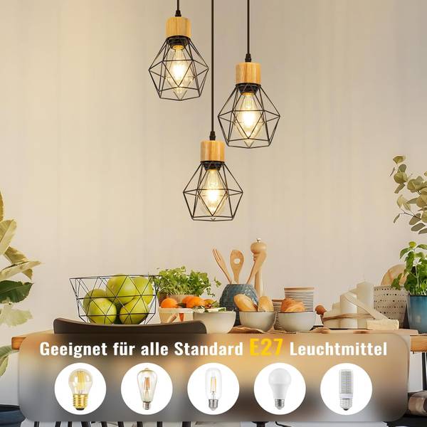 Pendelleuchte Yanchus Tiefe: 24 cm