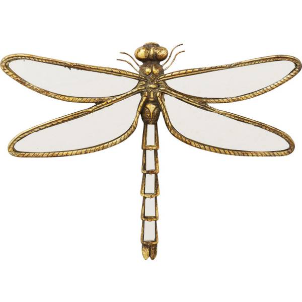 Wandschmuck Dragonfly Mirror 35 x 27 x 4 cm