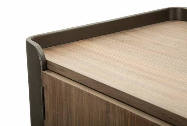 Fernsehschrank Quilt Grau - Metall - 42 x 110 x 100 cm