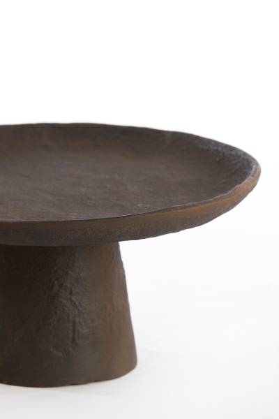 Schale BANDA Braun - Metall - 25 x 12 x 25 cm