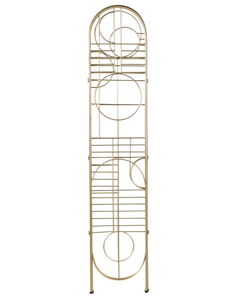 Kleiderständer TURANIA Gold - Bambus - 100 x 170 x 1 cm