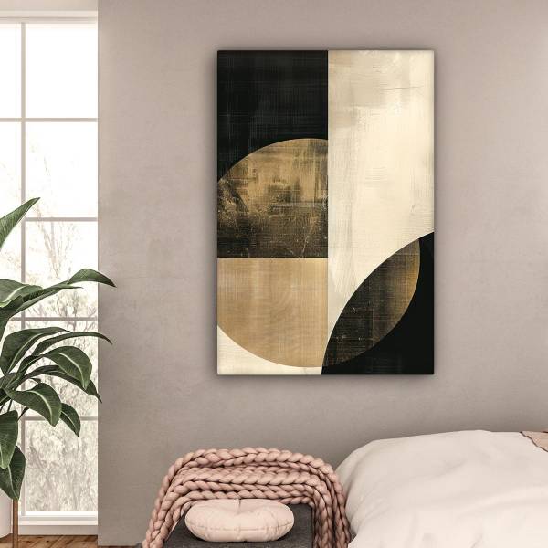 CANVAS SCHILDERIJ Modern 80 x 120 cm
